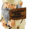 Patriotic Support Our Troops Gnome - Show Your Support for the Military