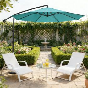 Terrace Umbrella, Courtyard Umbrella, Sun Umbrella, Sky Blue