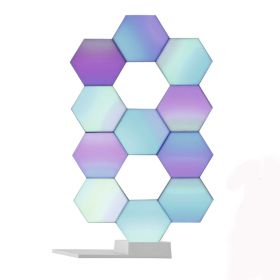 11Pack WiFi Smart LED Light Kit DIY Night Lamp Voice Control 16 Million Color Compatible with Alexa Google Home