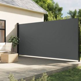 Retractable Side Awning Anthracite 78.7x118.1