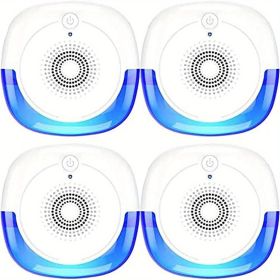 1/2/4/6pcs Ultrasonic Pest Repeller; Pest Repellent Ultrasonic Plug In Mouse Repellent; Mice Repellent Plug-Ins; Mosquito Repellent Indoors (Quantity: 4)